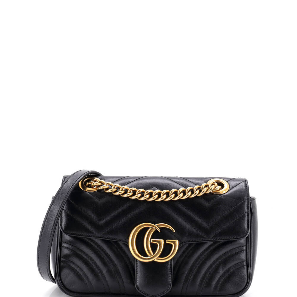 Gucci Mini GG Marmont Flap Bag